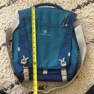 Eagle Creek blue computer bag/backpack